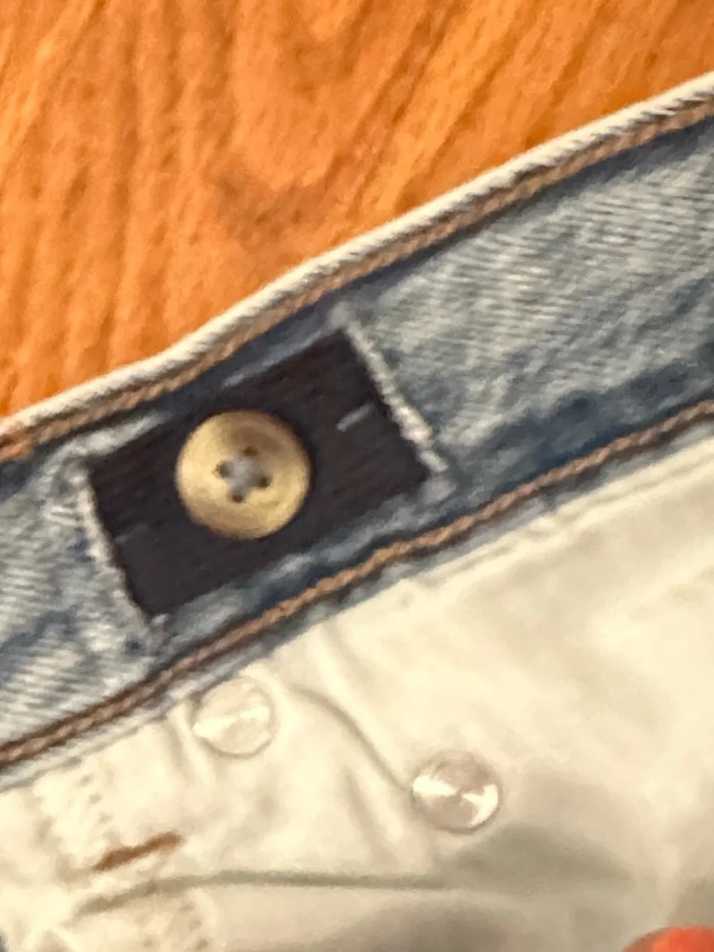 Abercrombie Kids Boys Loose Jeans Size 13/14 Regular Light Wash Adjustable